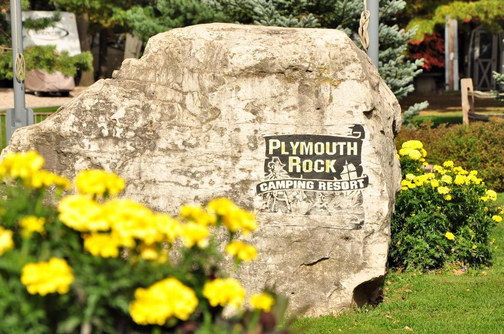 Plymouth Rock Camping Resort Basic Cabin Elkhart Lake Luaran gambar